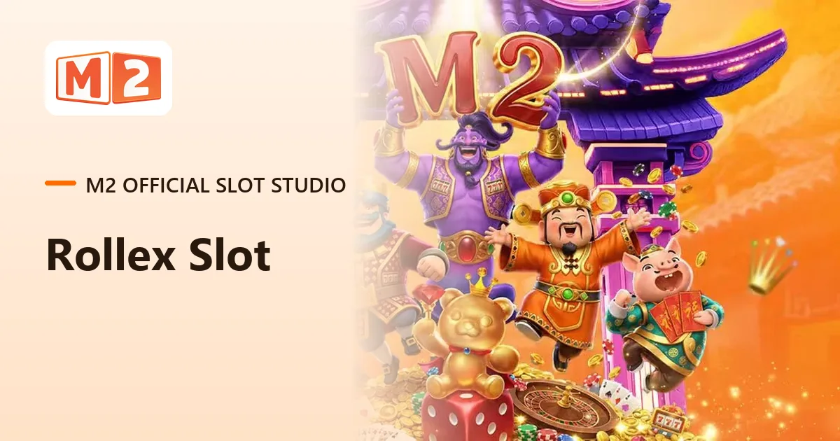 Rollex slots at M2 Official, launch artwork